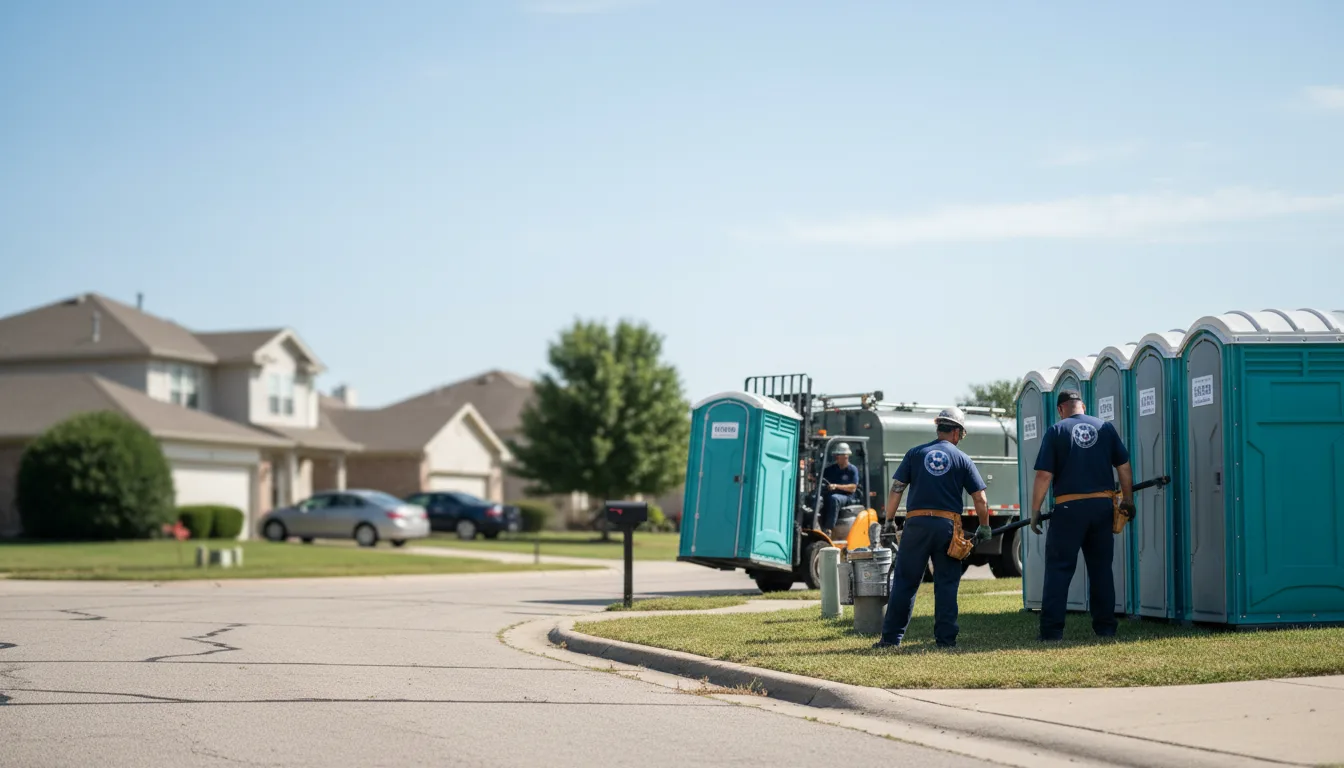 Porta Potty Rental in Oxford, IA near me